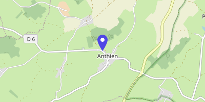 Carte OpenStreetMap — 1 rue de la Mairie, Anthien