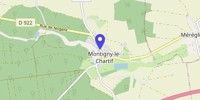 Carte OpenStreetMap — 28 rue de Nogent, Montigny-le-Chartif