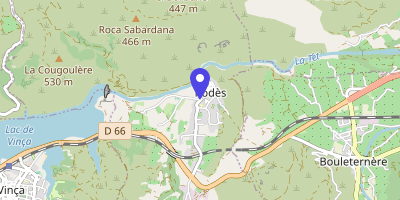 Carte OpenStreetMap — 4 carrer Gran, Rodès