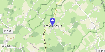 Carte OpenStreetMap — 1 rue Julien-Lemaire, Les Aulneaux