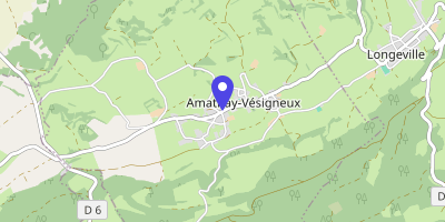 Carte OpenStreetMap — 15 Grande rue, Amathay-Vésigneux