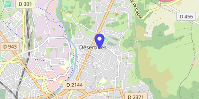 Carte OpenStreetMap — 11 rue Joliot-Curie, Désertines