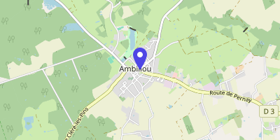 Carte OpenStreetMap — 20 rue Principale, Ambillou