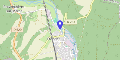Carte OpenStreetMap — Rue du Maréchal-Foch, Froncles