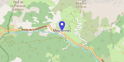 Carte OpenStreetMap — 2 rue François-de-Meyronnes, Val-d'Oronaye