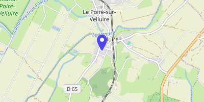 Carte OpenStreetMap — 3 rue P, Les Velluire-sur-Vendée