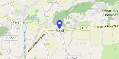 Carte OpenStreetMap — 573 route de la Côte, Penol