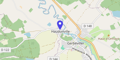 Carte OpenStreetMap — 42 rue du Haut-Chemin, Haudonville