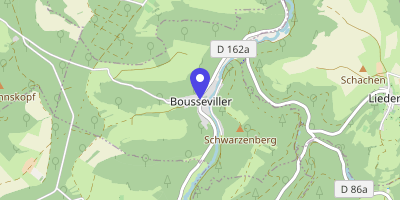 Carte OpenStreetMap — 13 rue Paul-Glath, Bousseviller