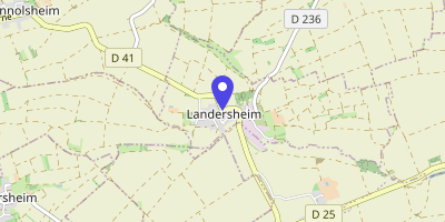 Carte OpenStreetMap — 16 rue Horst-Dassler, Landersheim