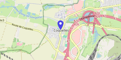 Carte OpenStreetMap — 980 avenue Charles-de-Gaulle, Coquelles