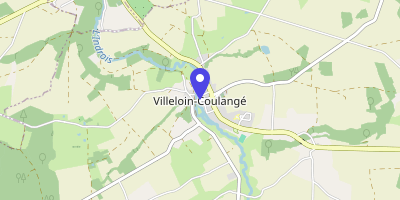 Carte OpenStreetMap — 16 rue Bernard-de-Lattre, Villeloin-Coulangé
