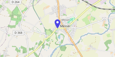 Carte OpenStreetMap — 55 boulevard du Général-de-Gaulle, Messei