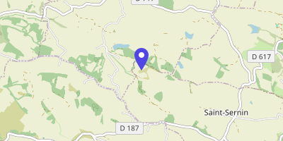 Carte OpenStreetMap — Le Village, Saint-Sernin
