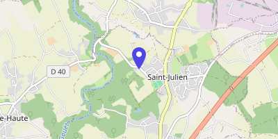 Carte OpenStreetMap — Rue de Sainte-Anne, Saint-Julien