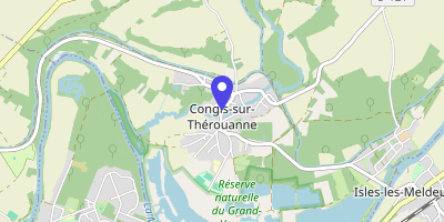 Carte OpenStreetMap — 20 rue de la Poste, Congis-sur-Thérouanne