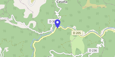 Carte OpenStreetMap — Le Village, Scata