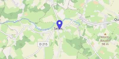 Carte OpenStreetMap — 8 route de Lottinghen, Selles