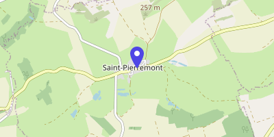 Carte OpenStreetMap — 12 Grand-Rue, Saint-Pierremont