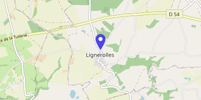 Carte OpenStreetMap — 2 le Bourg, Lignerolles