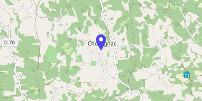 Carte OpenStreetMap — 131 route de la Mairie, Chourgnac-d'Ans