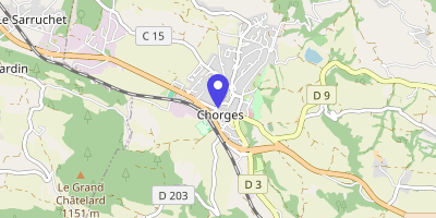 Carte OpenStreetMap — 5 Grande-Rue, Chorges