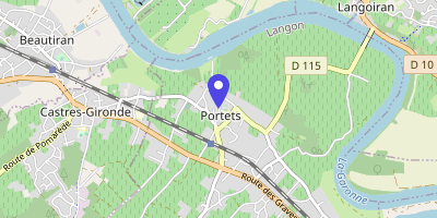 Carte OpenStreetMap — 11 Grand'rue, Portets