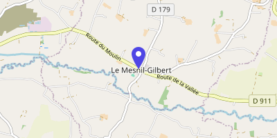 Carte OpenStreetMap — 2 route du Moulin, Le Mesnil-Gilbert