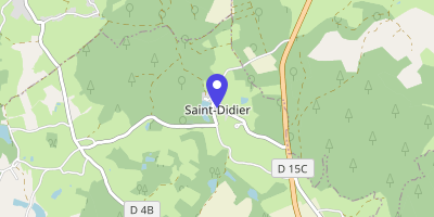 Carte OpenStreetMap — 6 Grande Rue, Saint-Didier