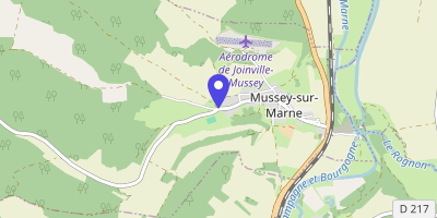 Carte OpenStreetMap — 3 place Ernest-Mallet, Mussey-sur-Marne