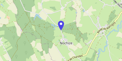 Carte OpenStreetMap — 832 Route de Nochize, Nochize