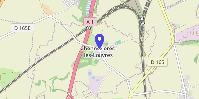 Carte OpenStreetMap — 5 place de l'Église, Chennevières-lès-Louvres