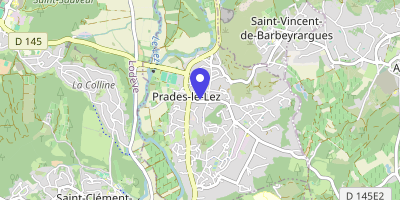 Carte OpenStreetMap — Place du 8-Mai-1945, Prades-le-Lez