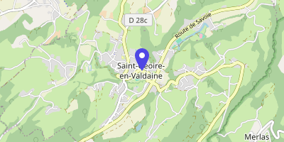 Carte OpenStreetMap — 541 route du Bourg, Saint-Geoire-en-Valdaine