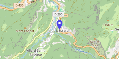 Carte OpenStreetMap — Hameau l'Essard, Villard-Saint-Sauveur