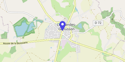 Carte OpenStreetMap — 15 rue d'Anjou, Les Landes-Genusson