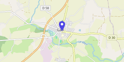 Carte OpenStreetMap — 1 rue de la Libération, Gaël