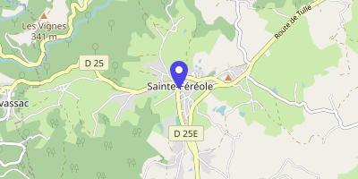 Carte OpenStreetMap — 3 rue du 14-Juillet, Sainte-Féréole