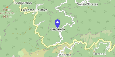 Carte OpenStreetMap — Village, Carpineto