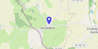 Carte OpenStreetMap — 20 rue de Souancé, Les Étilleux