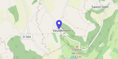 Carte OpenStreetMap — 2 rue de la Mairie, Vaudémont
