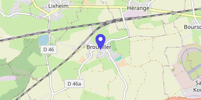 Carte OpenStreetMap — 75 rue de l'Église, Brouviller