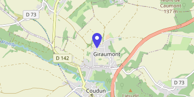 Carte OpenStreetMap — 9 bis rue Paul-Plonquet, Giraumont