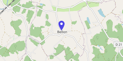 Carte OpenStreetMap — 115 route de la Croix-de-Mission, Bellon
