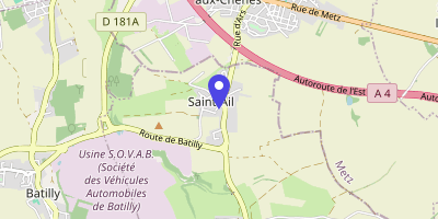 Carte OpenStreetMap — 4 rue des Jardins, Saint-Ail