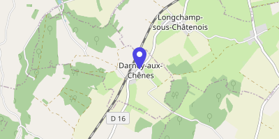 Carte OpenStreetMap — 5 rue Principale, Darney-aux-Chênes