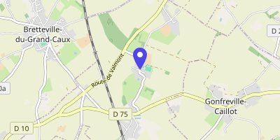 Carte OpenStreetMap — 1 place de la Mairie, Grainville-Ymauville