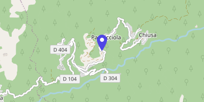 Carte OpenStreetMap — Village, Pastricciola