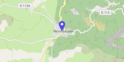 Carte OpenStreetMap — 133 rue de l'horloge, Montdardier