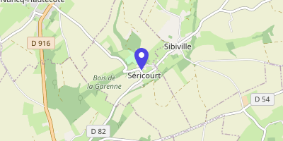 Carte OpenStreetMap — 5 rue Pierre Willerval, Séricourt